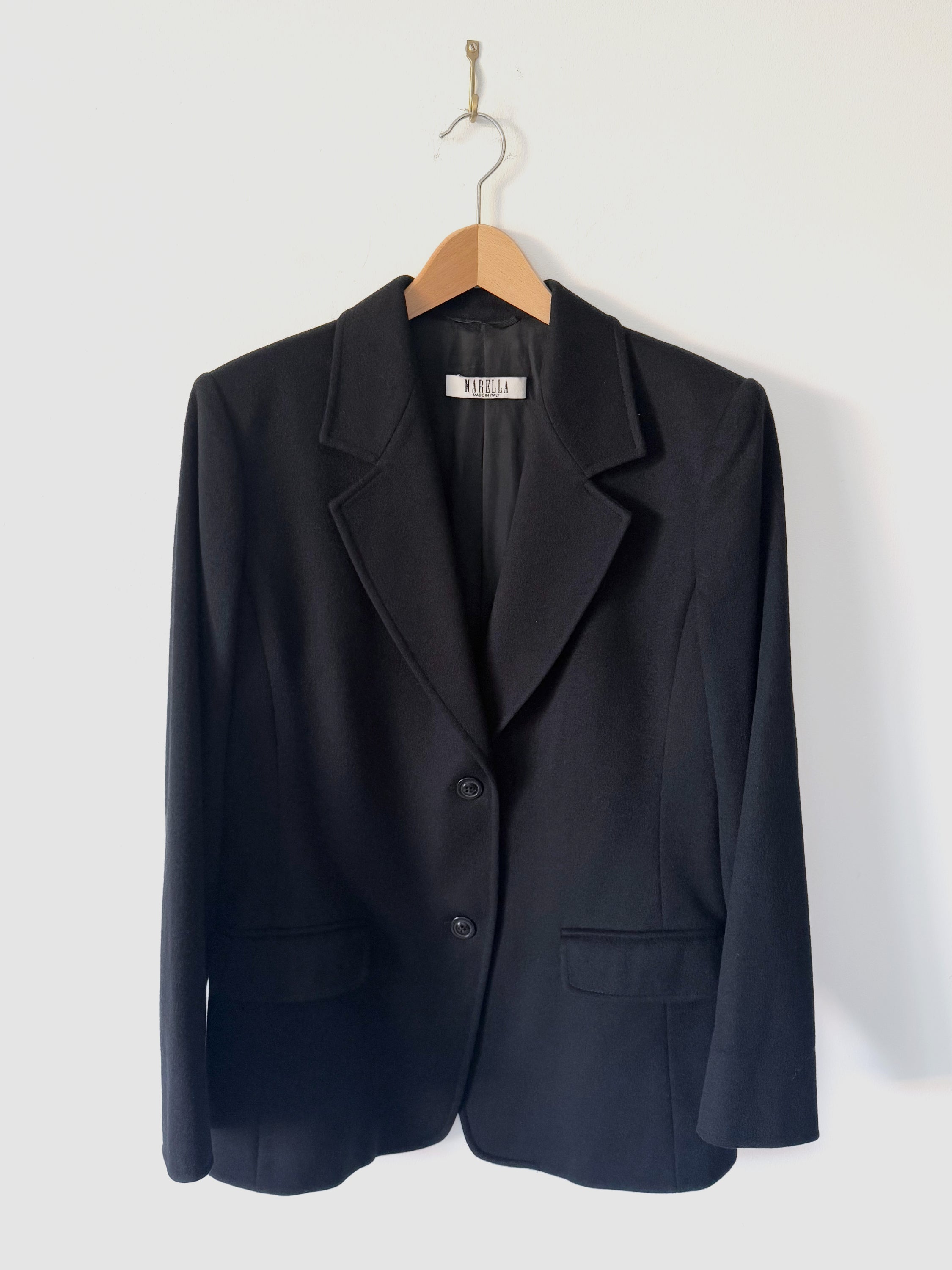 Marella Vintage Wool and Cashmere Blazer image 2