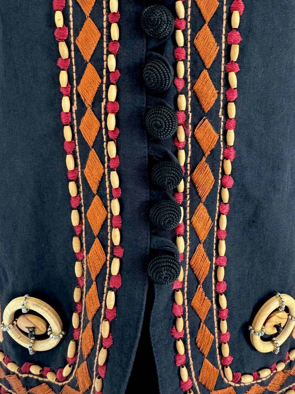 1993 Byblos Runway Embellished Waistcoat