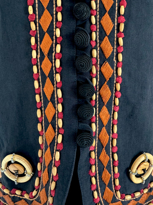 1993 Byblos Runway Embellished Waistcoat