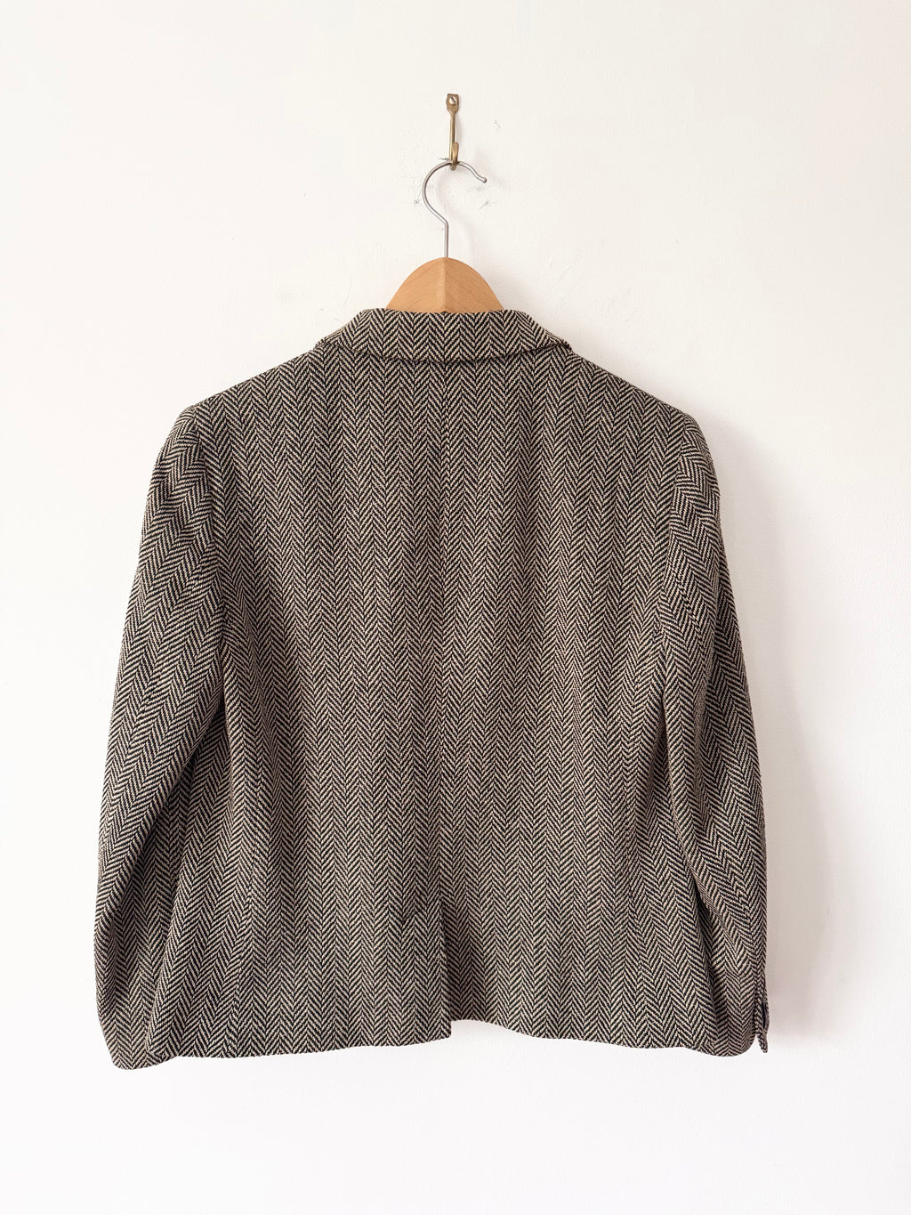 Ralph Lauren Pre-Owned Silk Herringbone Blazer image 3