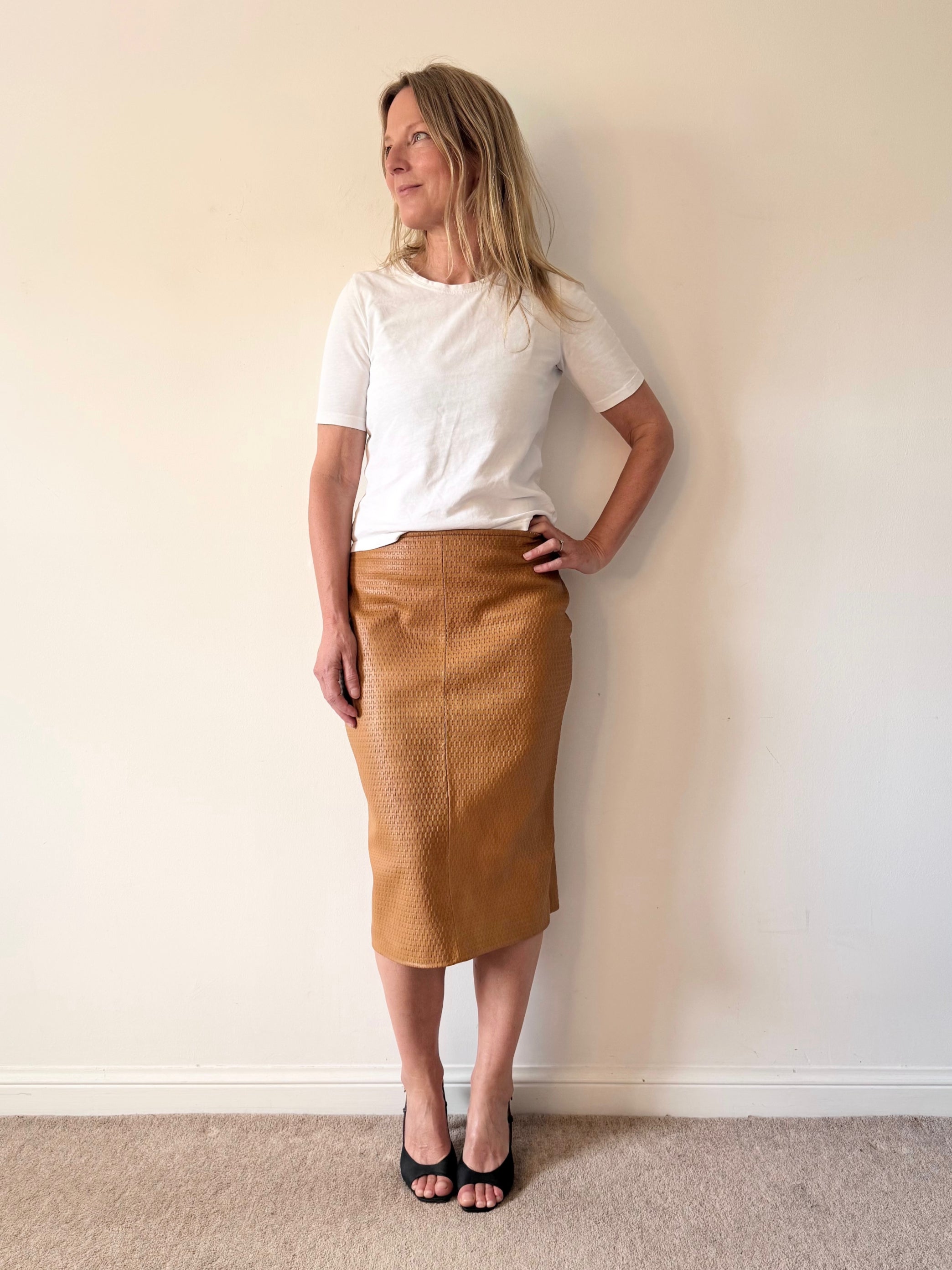 Mulberry Vintage Leather Skirt image 0