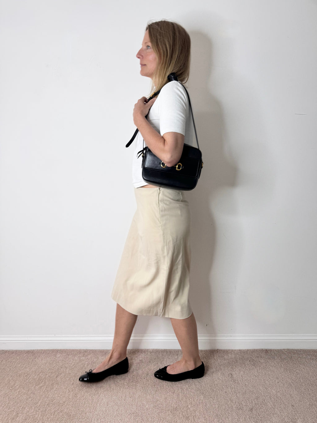 Calvin Klein Collection 90s Vintage Straight Pencil Skirt image 0