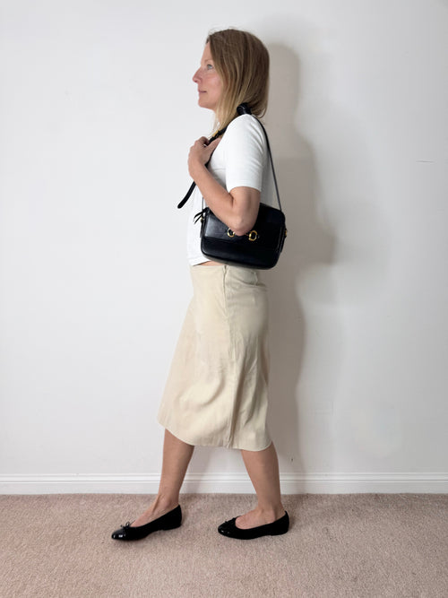 Calvin Klein Collection 90s Vintage Straight Pencil Skirt image 0