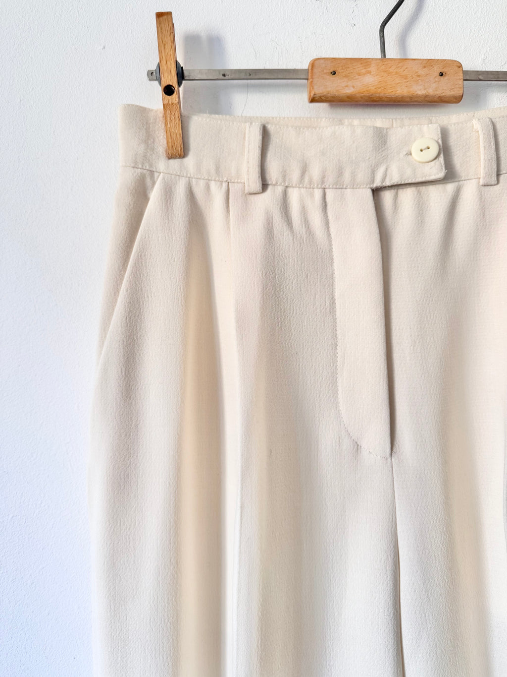 Calvin Klein Preowned Ivory Trousers image 2