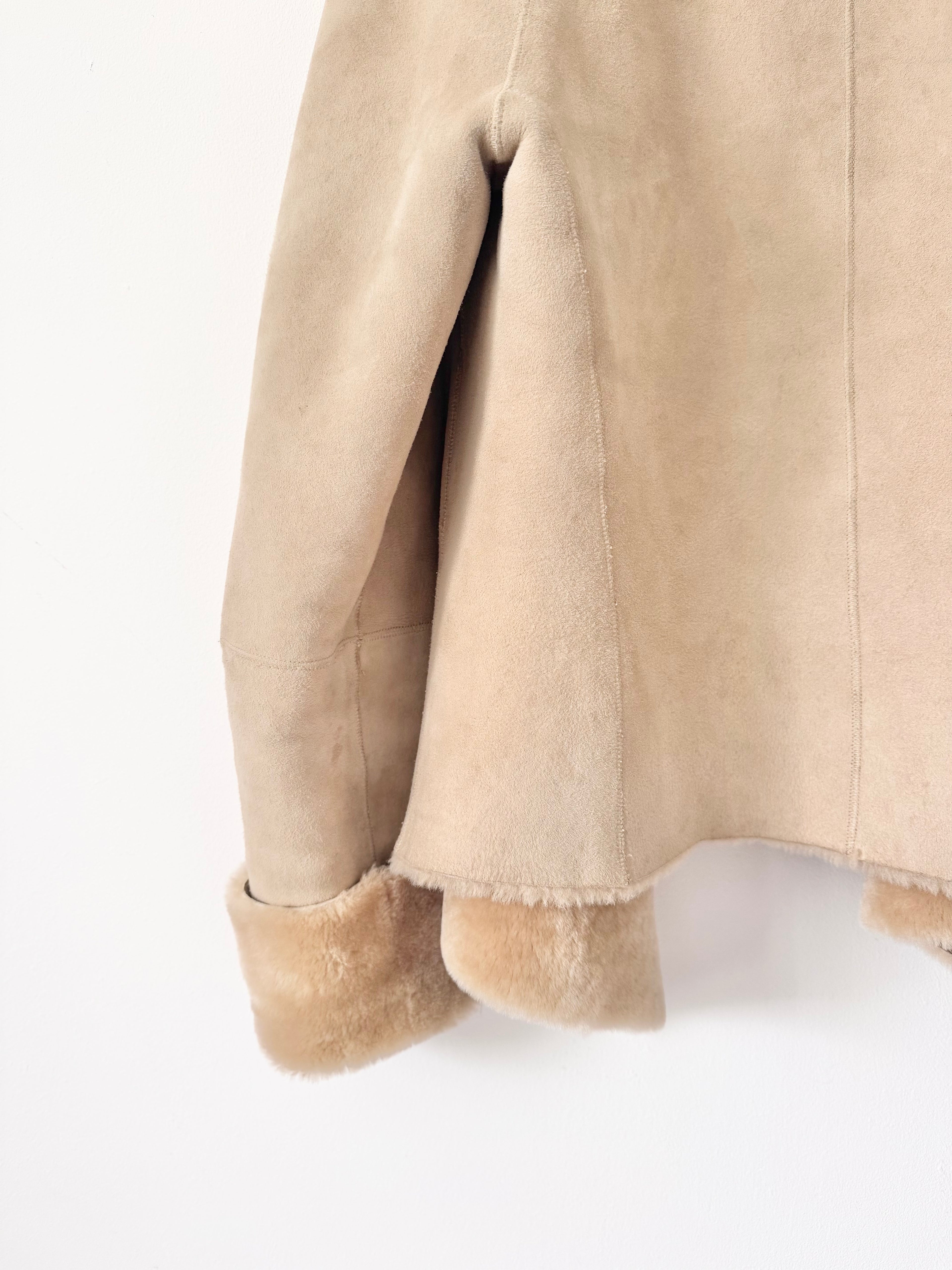 Nicole Farhi Vintage Shearling Jacket image 7