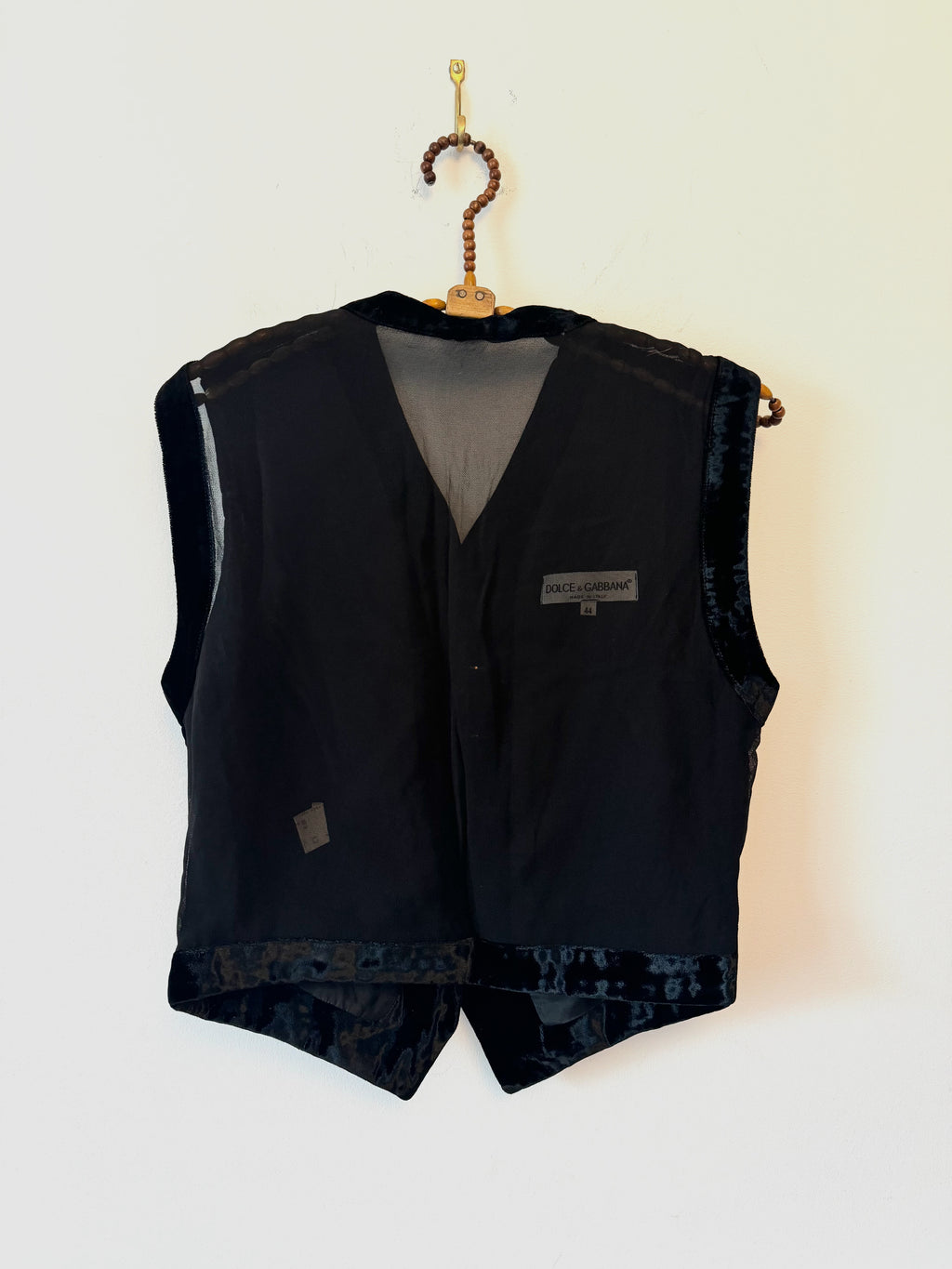 Dolce & Gabbana Preowned Velvet Waistcoat image 2