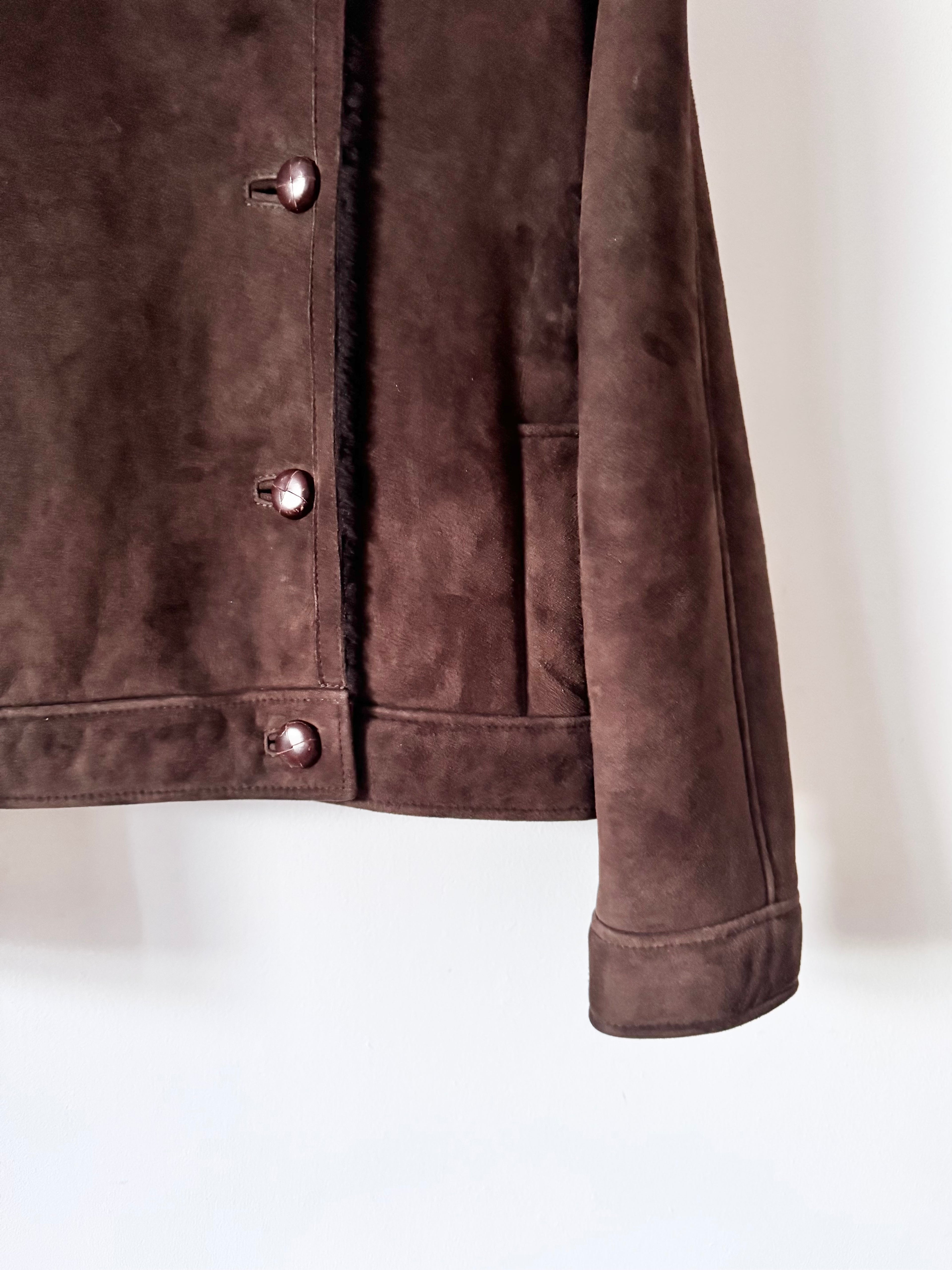 Lacoste Preowned Shearling Jacket image 4