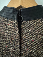 J&M Davidson Pre Owned Dress With Leather Details image 9
