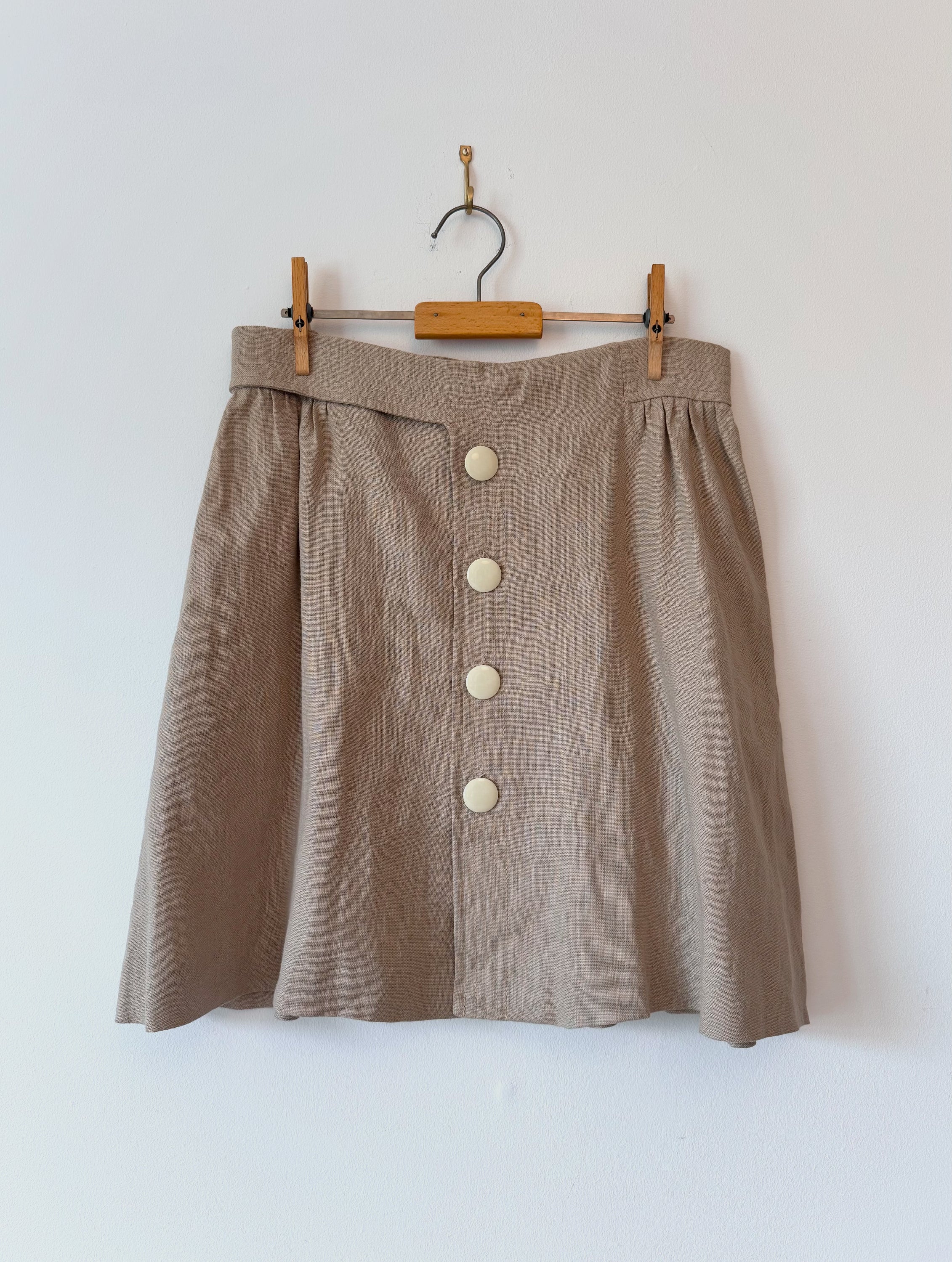 Chloé Phoebe Philo Era Preowned Linen Skirt image 0
