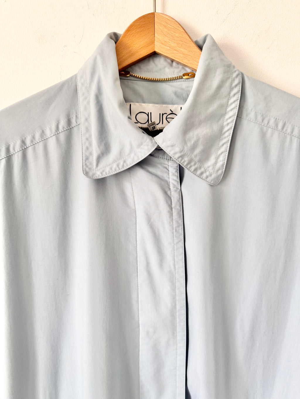 Laurèl  Vintage Light Blue Long Vintage Mac image 6