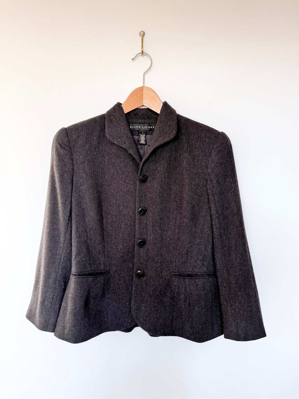 Ralph Lauren Preowned Herringbone Wool Jacket image 0