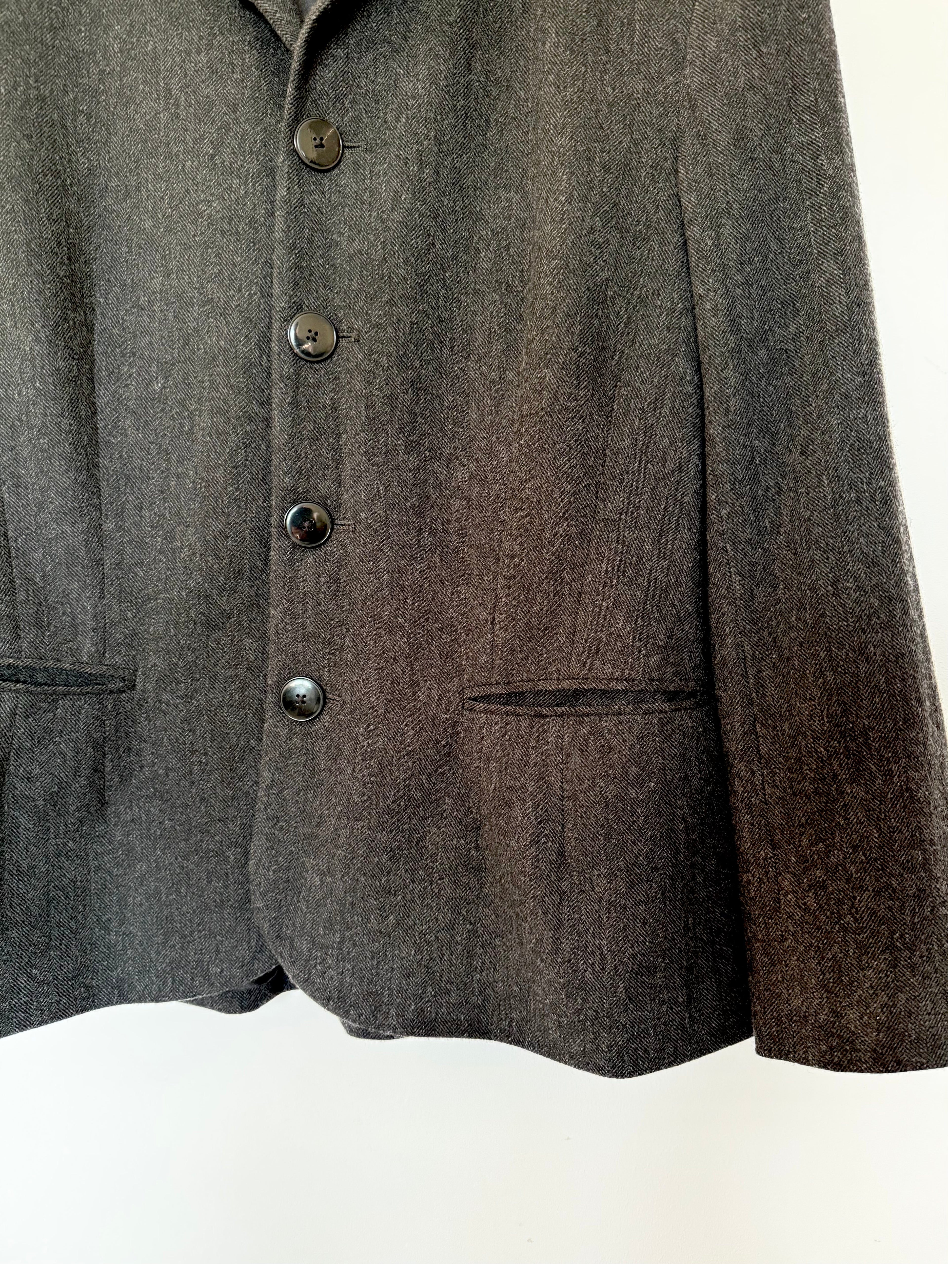 Ralph Lauren Preowned Herringbone Wool Jacket image 6