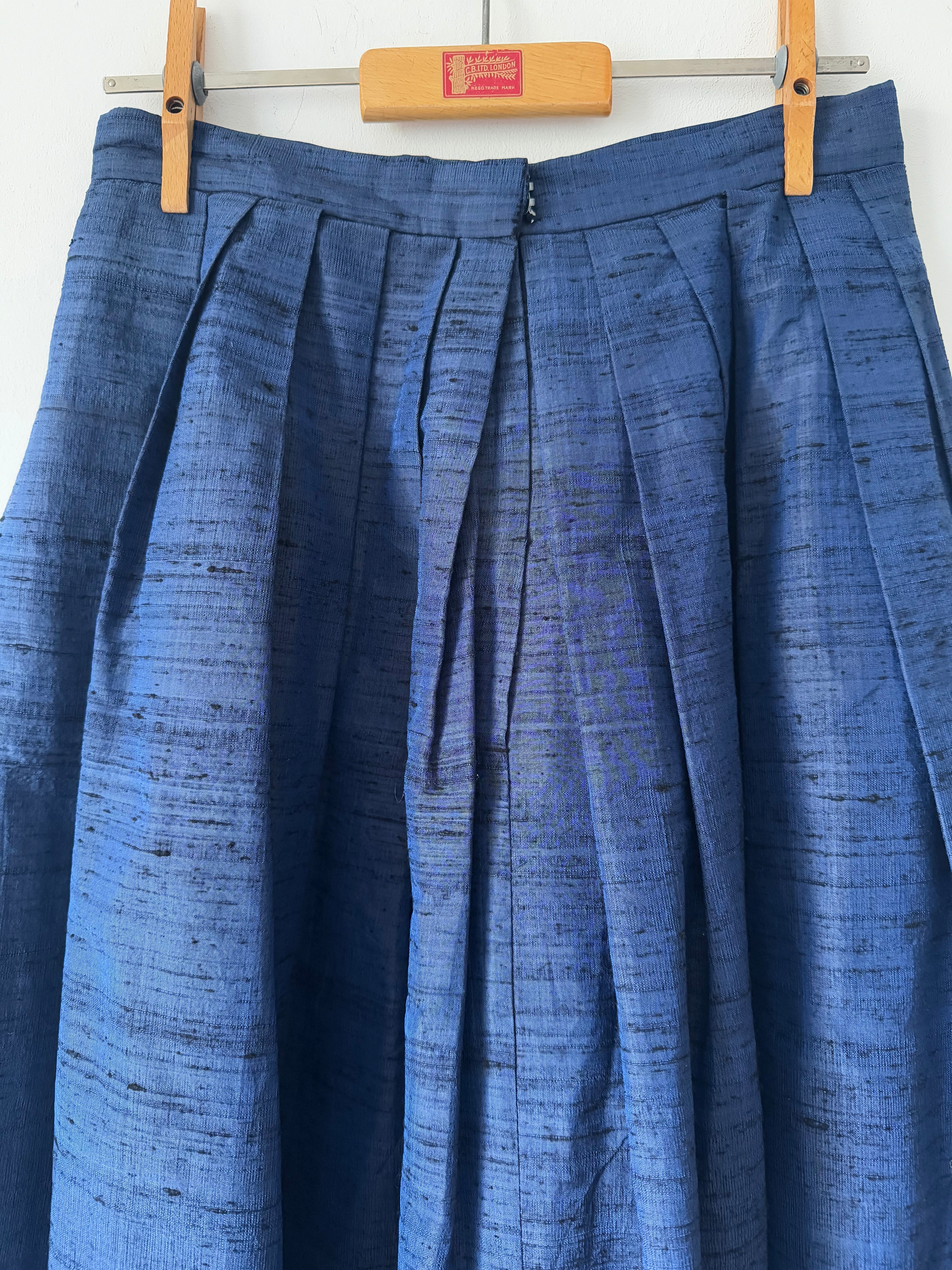 Caroline Charles Vintage Silk Skirt image 5