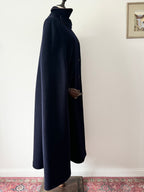 DAKS Preowned Long Wool Cape image 8