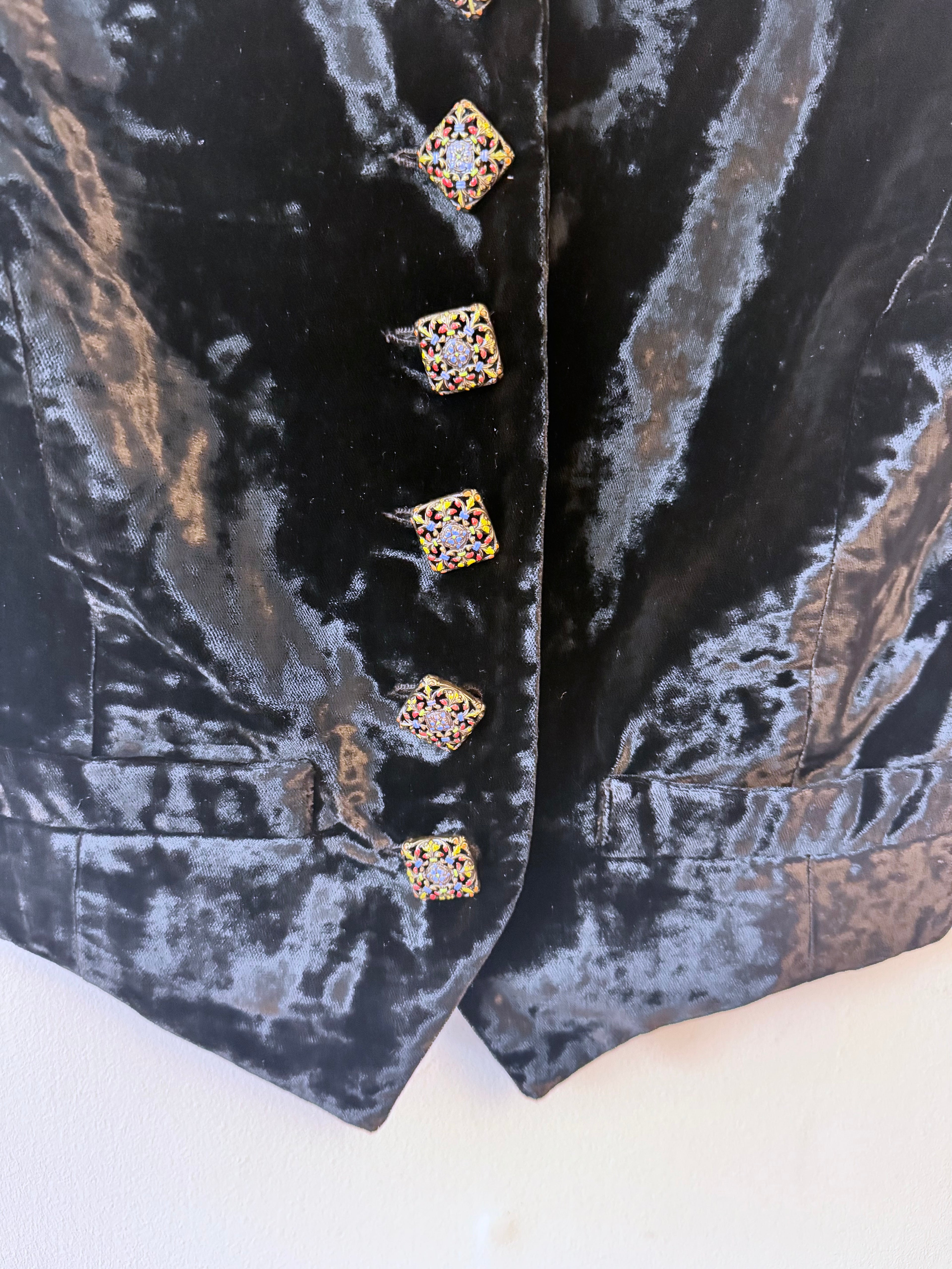 Dolce & Gabbana Preowned Velvet Waistcoat image 3