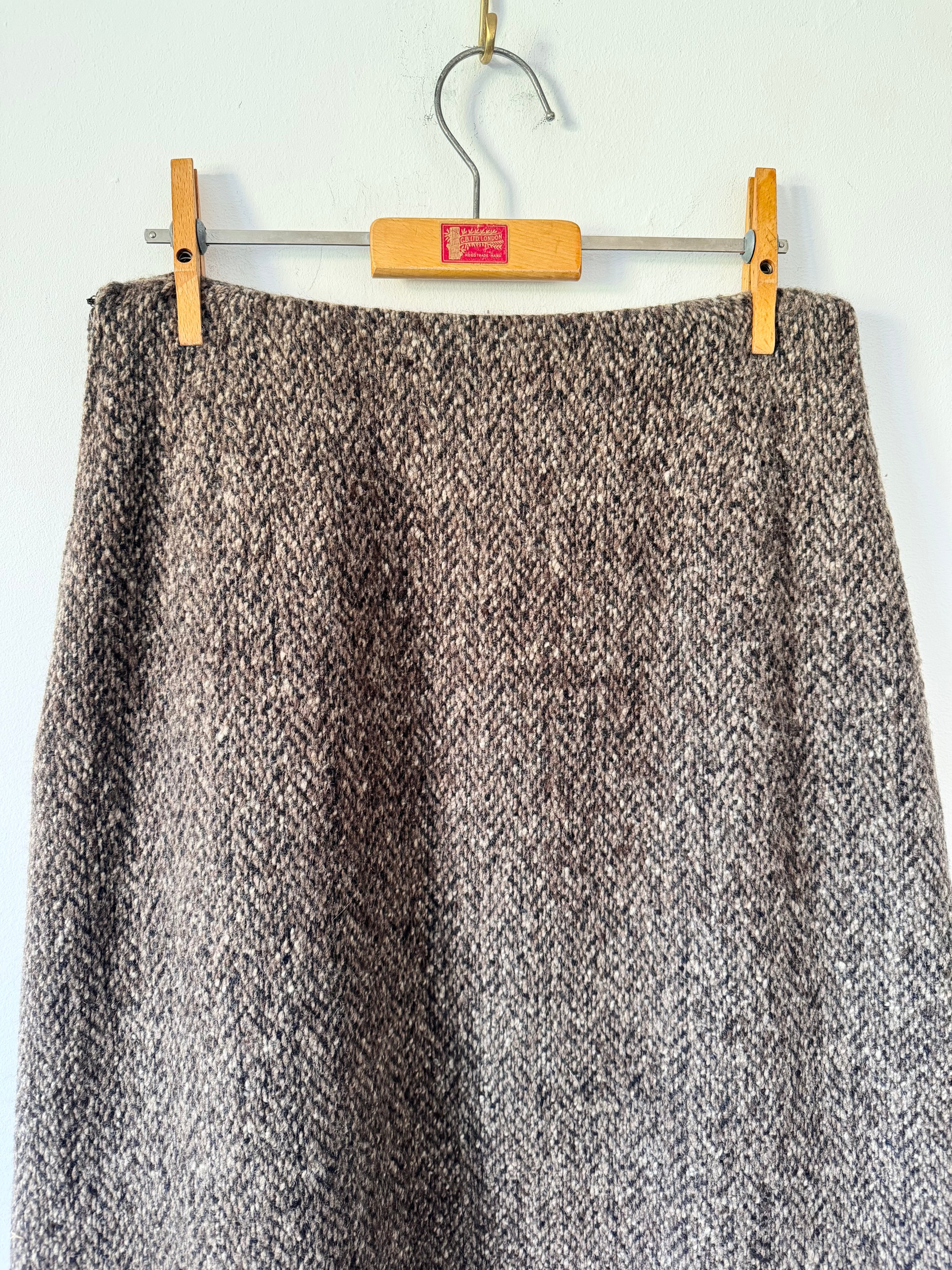 Donna Karan Vintage Wool and Cashmere Skirt image 7
