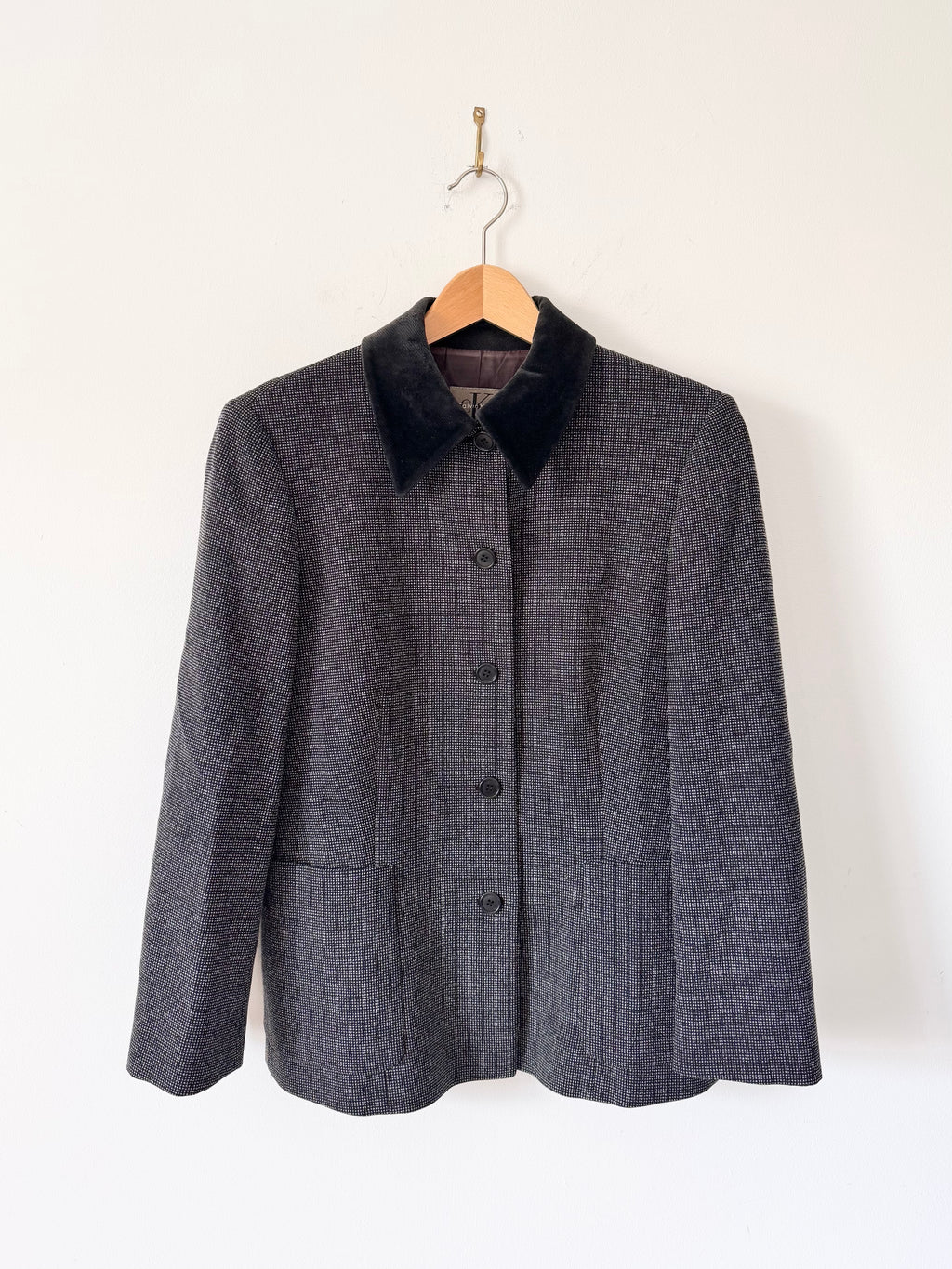 CK Calvin Klein Preowned Wool Blend Blazer image 1
