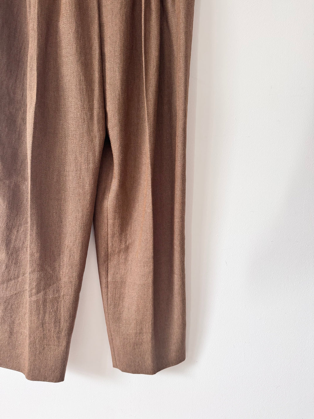 Burberry Pre-Owned Linen Trousers image 7