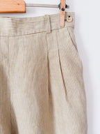 Mulberry Vintage High-Waisted Linen Trousers image 1