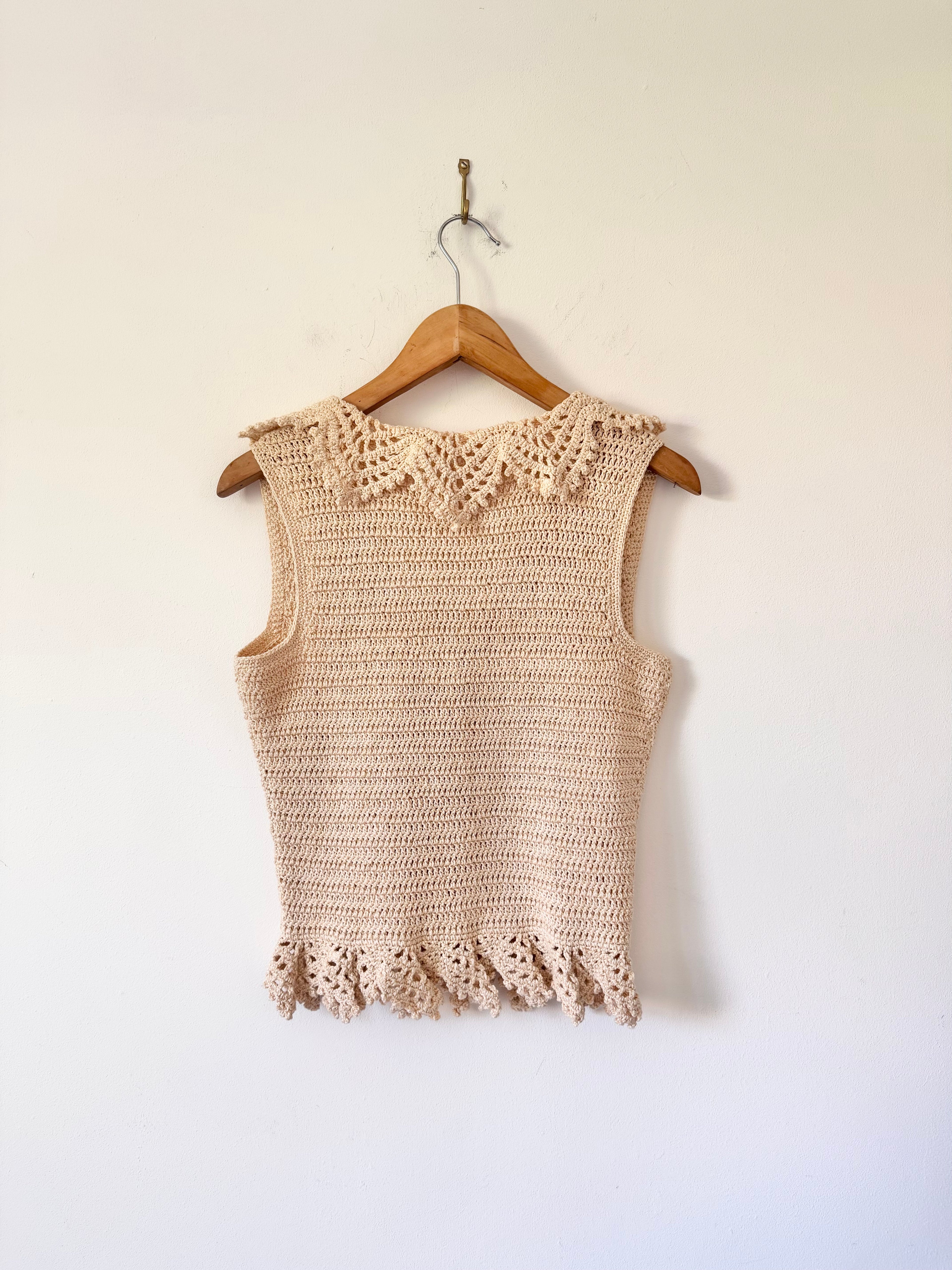 Vintage Crochet Waistcoat image 4