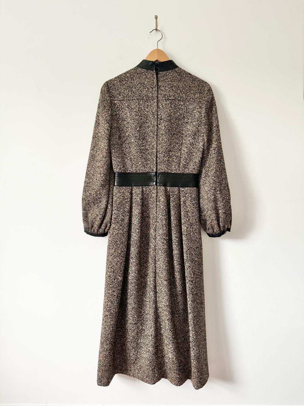 J&M Davidson Pre Owned Dress With Leather Details image 3