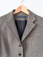 Ralph Lauren Pre-Owned Silk Herringbone Blazer image 4