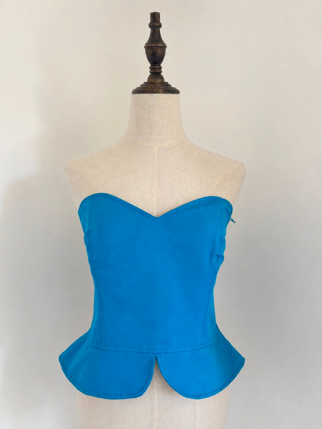 1980s Emanuel Ungaro Solo Donna Sculptural Bustier Top