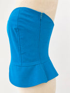 1980s Emanuel Ungaro Solo Donna Sculptural Bustier Top