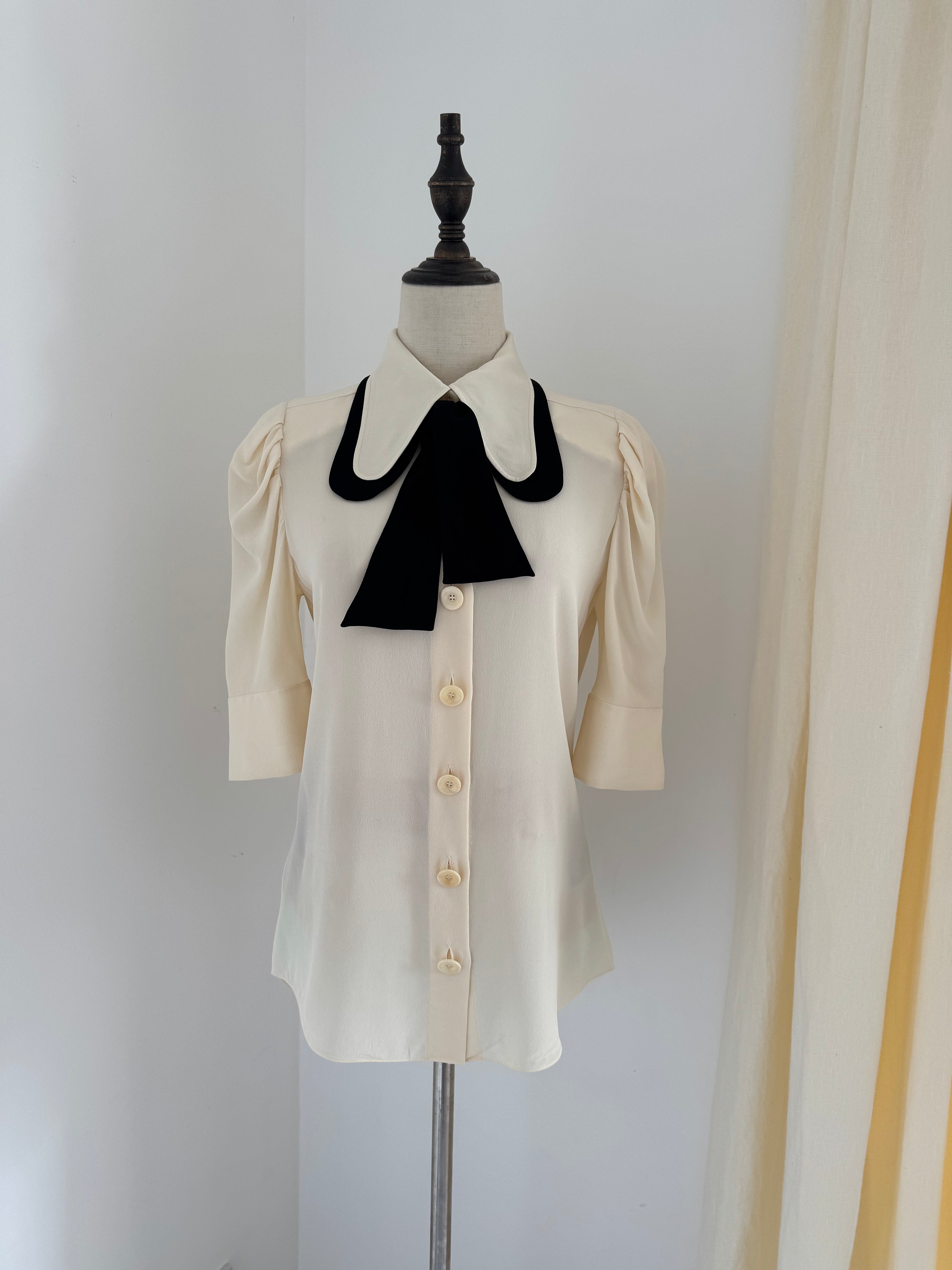 2017 Chloé Runway Silk Blouse