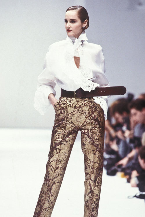 1988 Gianfranco Ferré Autumn/Winter Brocade Skirt