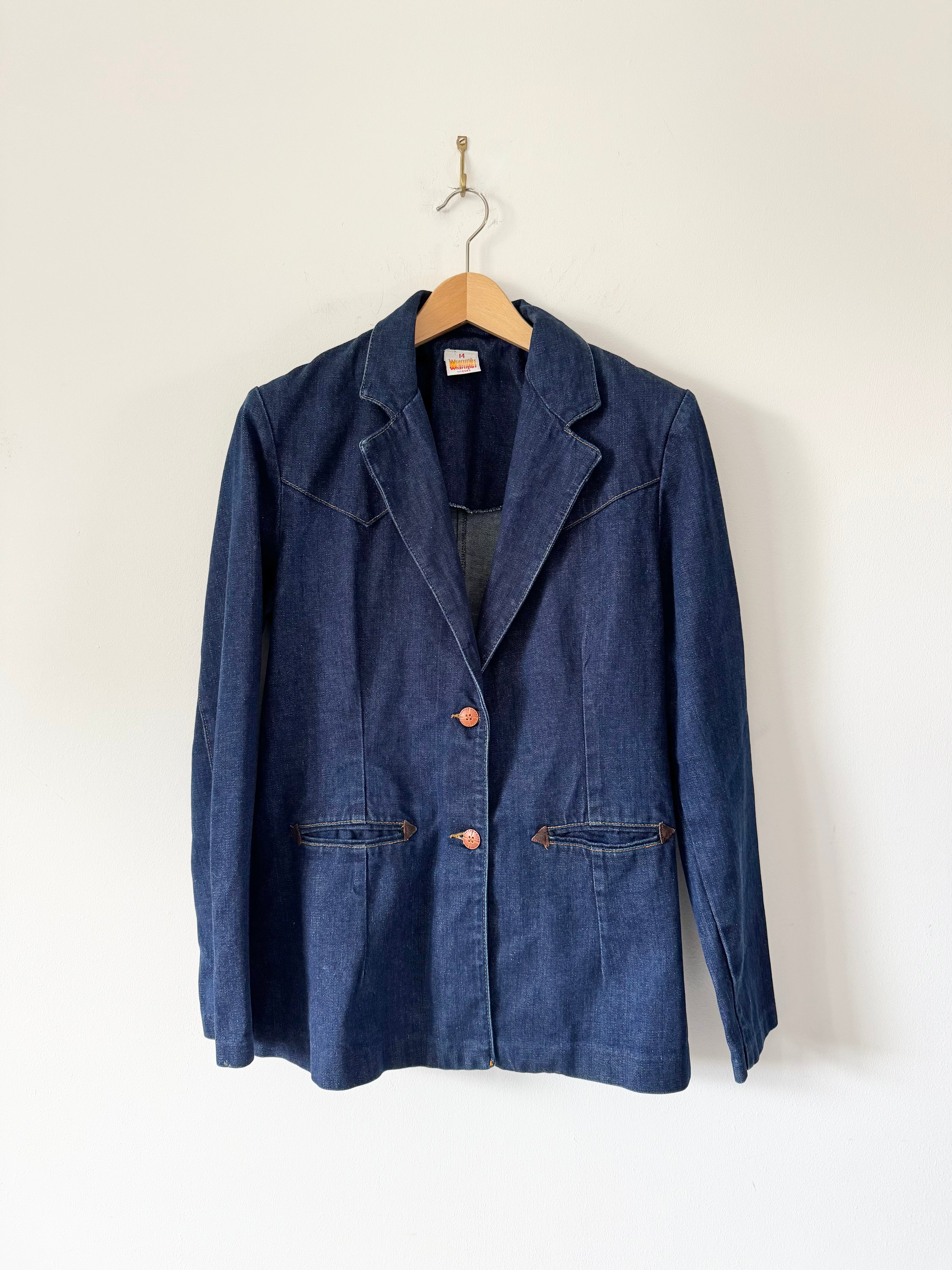 Wrangler Vintage Denim Blazer