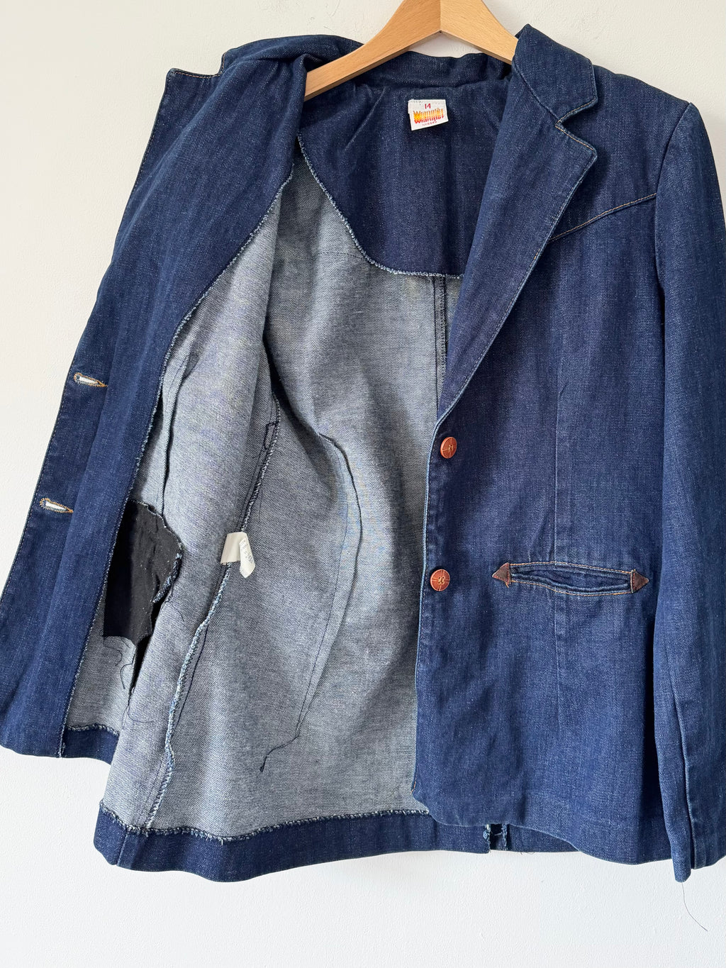 Wrangler Vintage Denim Blazer