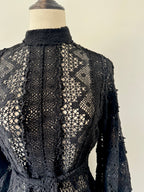 Vintage 1970s Crochet Dress