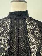 Vintage 1970s Crochet Dress