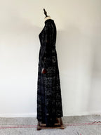 Vintage 1970s Crochet Dress