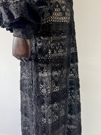 Vintage 1970s Crochet Dress
