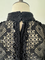Vintage 1970s Crochet Dress