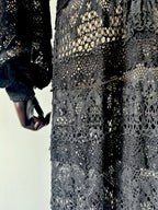 Vintage 1970s Crochet Dress