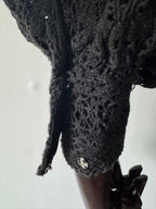 Vintage 1970s Crochet Dress