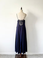 Phool Open-Back Cordwork Viscose Maxi Dress