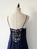 Phool Open-Back Cordwork Viscose Maxi Dress