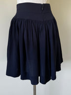 Karl Lagerfeld 1990s Mainline Wool Crepe Mini Skirt