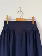 Karl Lagerfeld 1990s Mainline Wool Crepe Mini Skirt