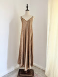 Italian Burnout Slip Maxi Dress