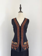 1993 Byblos Runway Embellished Waistcoat