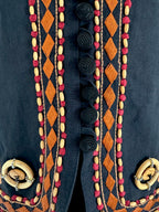 1993 Byblos Runway Embellished Waistcoat