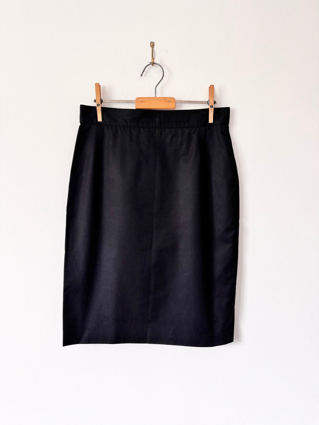 Gianni Versace Vintage Pencil Linen Skirt