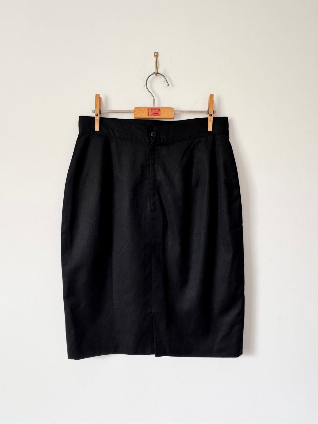 Gianni Versace Vintage Pencil Linen Skirt