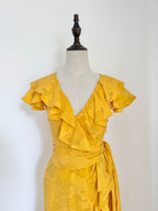 2012 Moschino Runway  Wrap Dress
