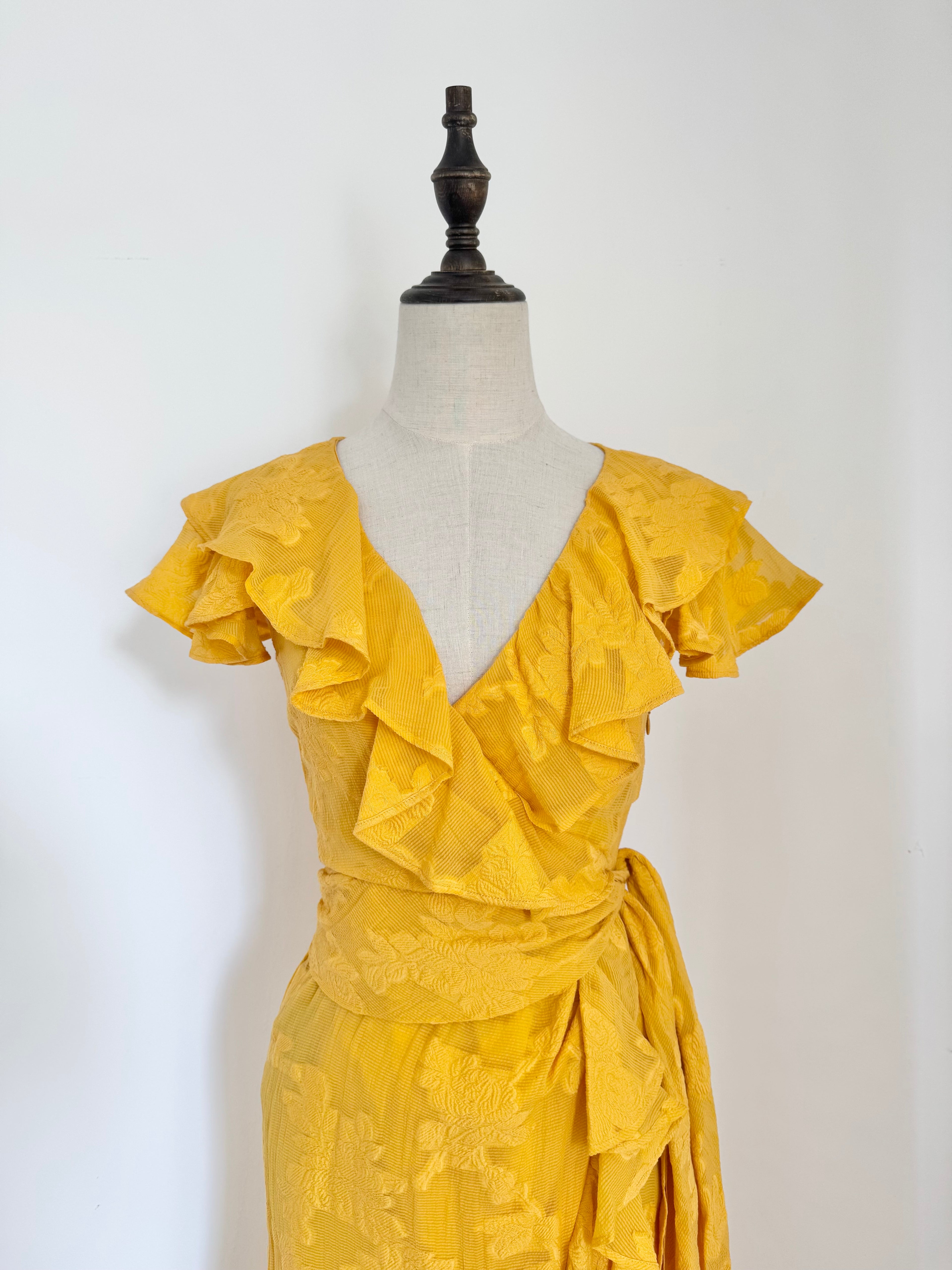 2012 Moschino Runway  Wrap Dress